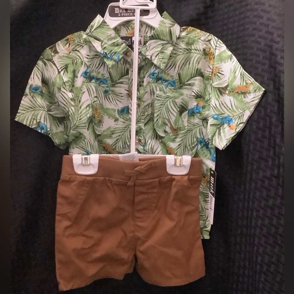 Mick and Mack short set